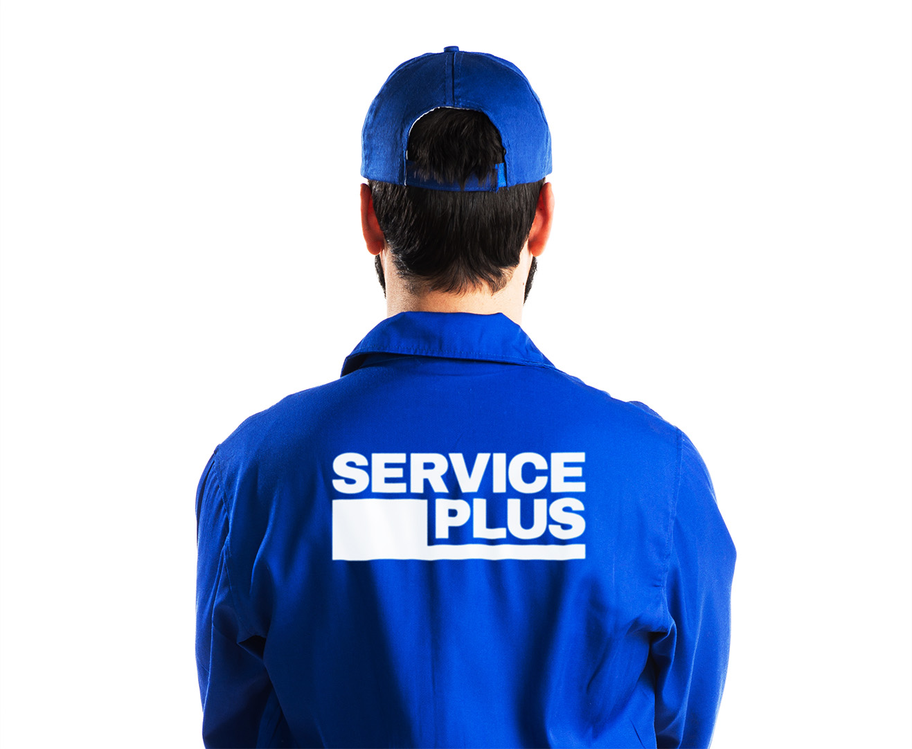 Service Plus shirt back mock-up