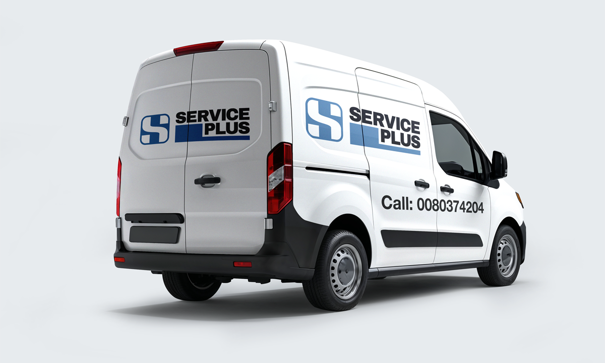 Service Plus second application mock-up